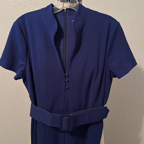 Badgley Mischka Pants - Badgley MISCHKA • mark & james flare leg jumpsuit. Perfect for Spring
